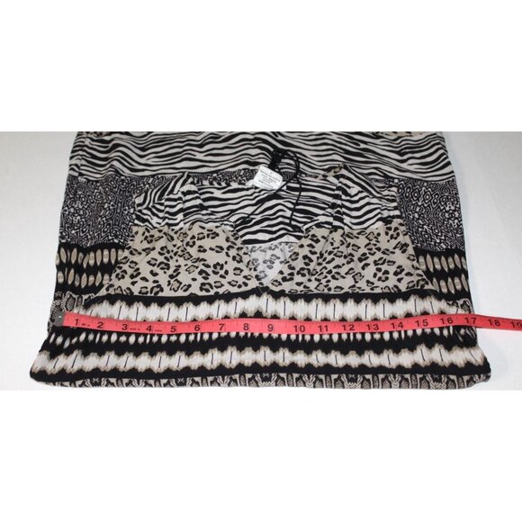 Beach lunch lounge Women's Bathing Suit Cover Up- Animal Print Size Small - Picture 13 of 14